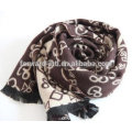 2014 new design fashion embroidery lady scarf